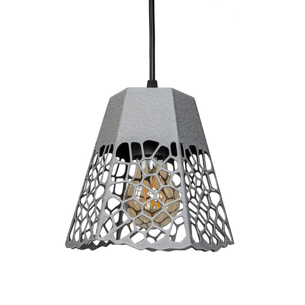 Светильник подвесной Atmolight Floret P170 Moire Silver