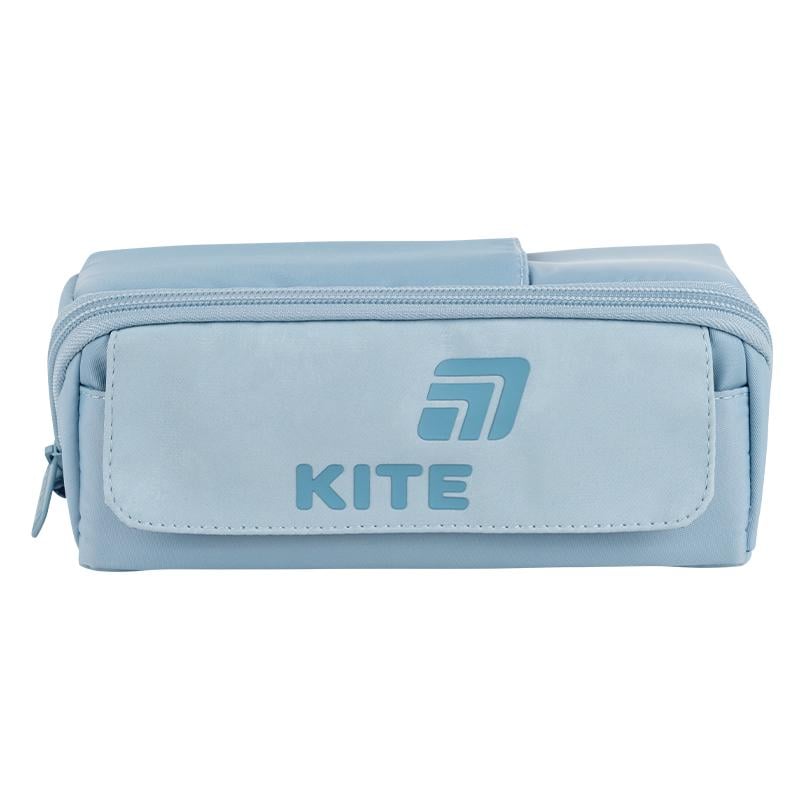 Пенал школьный KITE Серо-голубой (K26-2702-2)