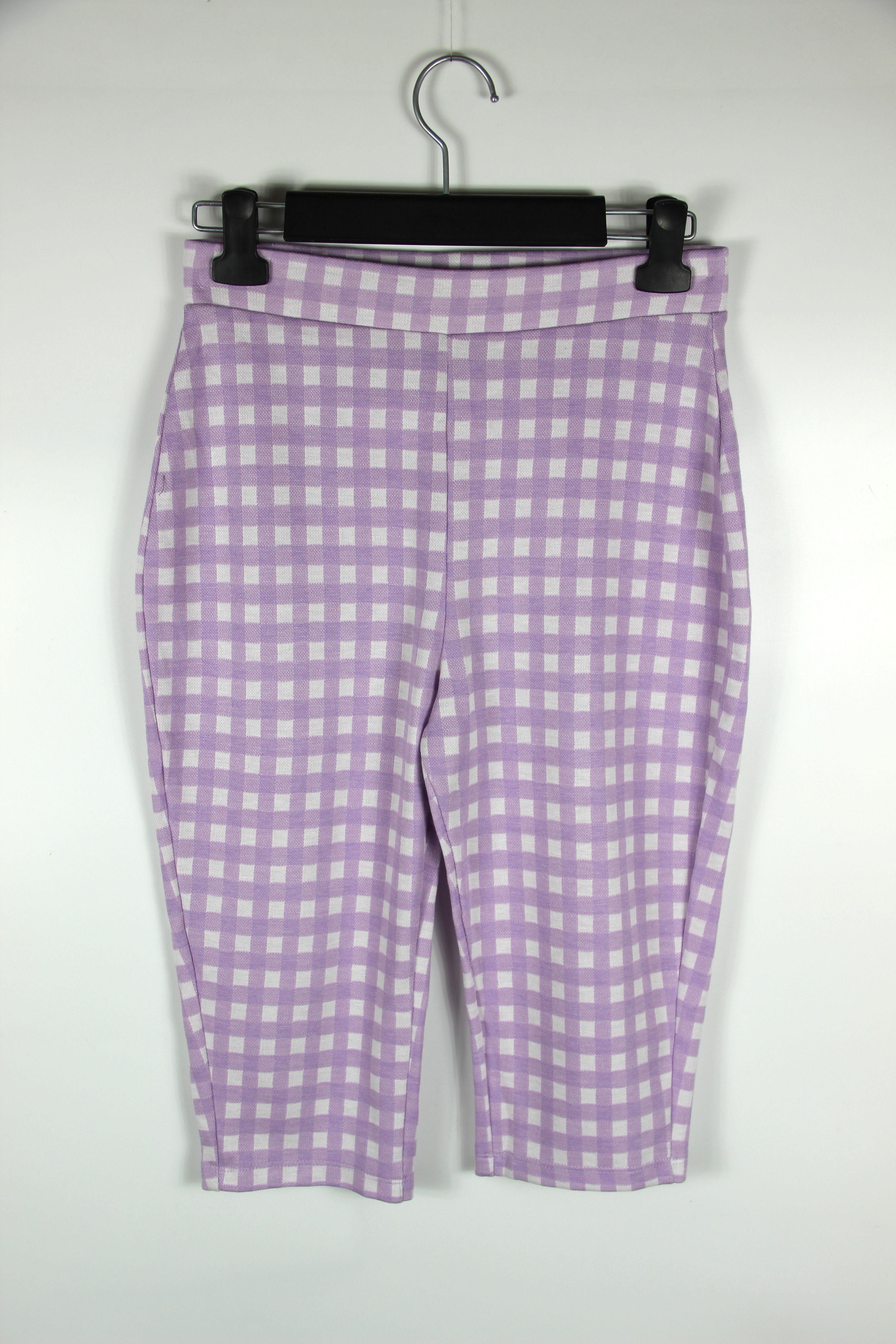 Шорты PRIMARK в клеточку р. 34-36 Сиреневый (2792208)