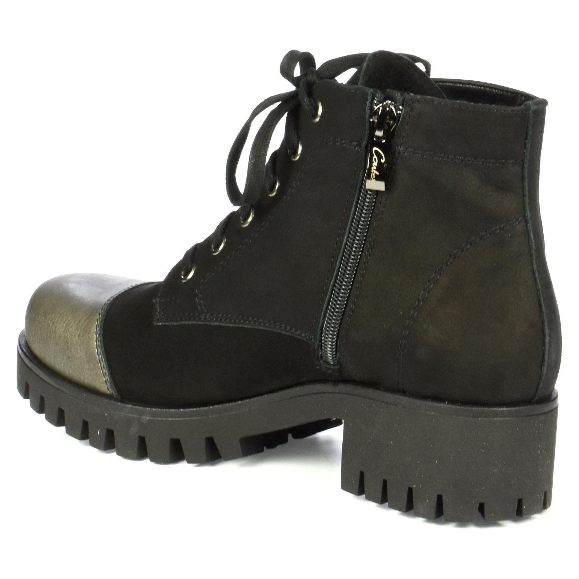 Черевики осінні жіночі Contes р. 39 Чорний/Сірий (05339-39) - фото 11 Черевики осінні жіночі Contes р. 39 Чорний/Сірий (05339-39) - фото 11