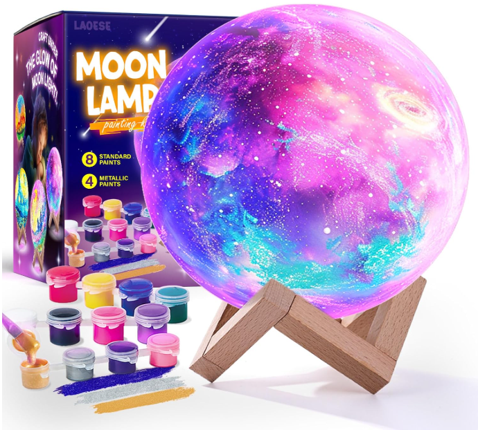 Набор для творчества для детей Раскрась Луну 3D ночник Moon Lamp DIY (2863515377)
