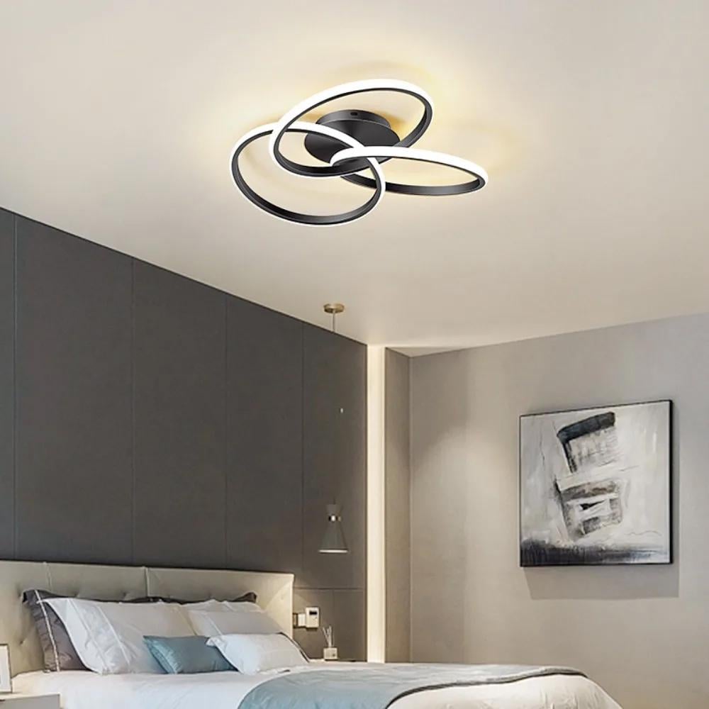 Люстра потолочная LED Light House LNF-17566/500 BK 60 Вт Ø 50 см Черный