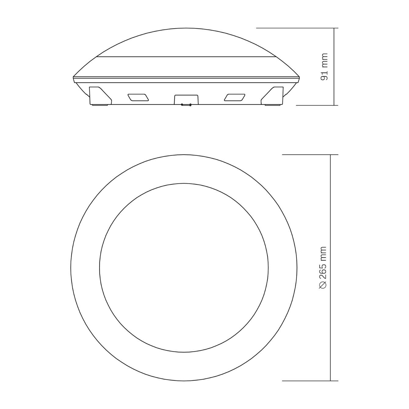 Світильник під лампу Videx IP65 E27 VL-BHR-E2726SB з датчиком руху (VL-BHR-E2726SB) - фото 4 Світильник під лампу Videx IP65 E27 VL-BHR-E2726SB з датчиком руху (VL-BHR-E2726SB) - фото 4