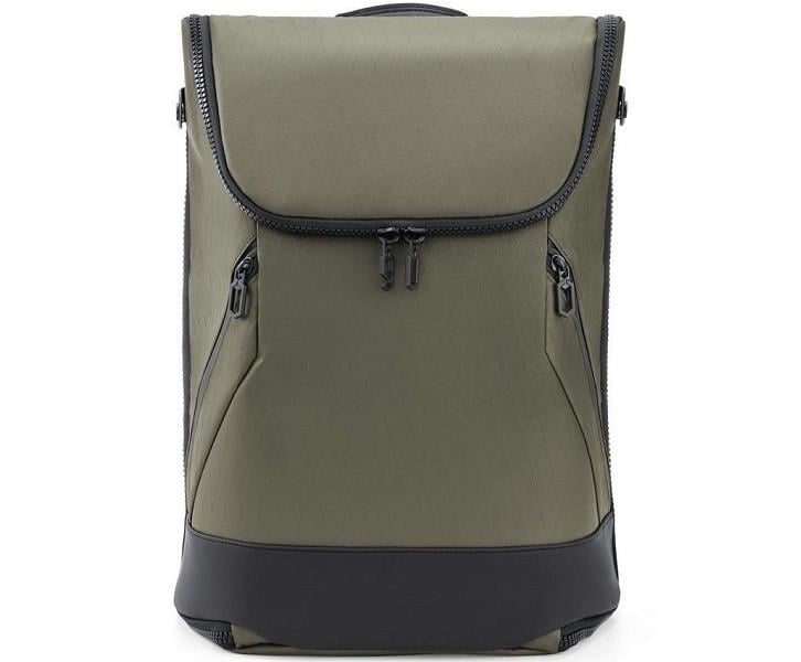 Рюкзак RunMi 90 Points Full Open Business Travel Backpack Green
