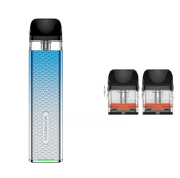 Електронна сигарета багаторазова Vaporesso XROS 3 Mini Kit та 2 додаткових картриджа Sky Blue (85795502)