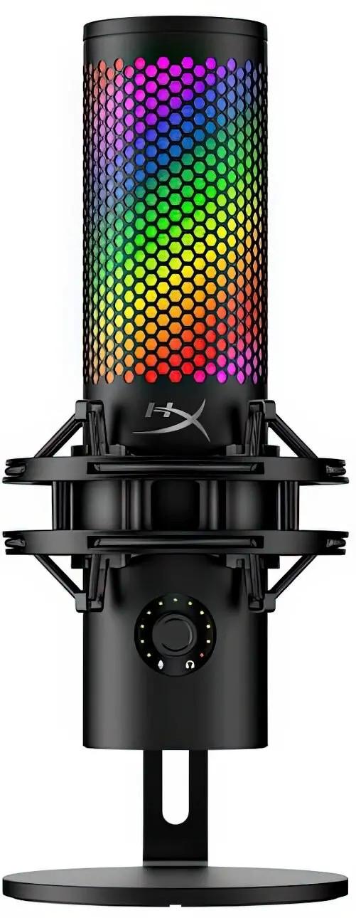 Мікрофон HyperX QuadCast 2 S RGB для ПК/для стрімінгу/підкастів Black (9A273AA) - фото 2