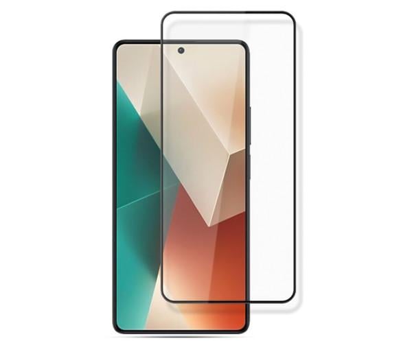 Защитное стекло Full Screen Tempered Glass для Xiaomi Redmi Note 13 pro 5G / Poco X6, Black