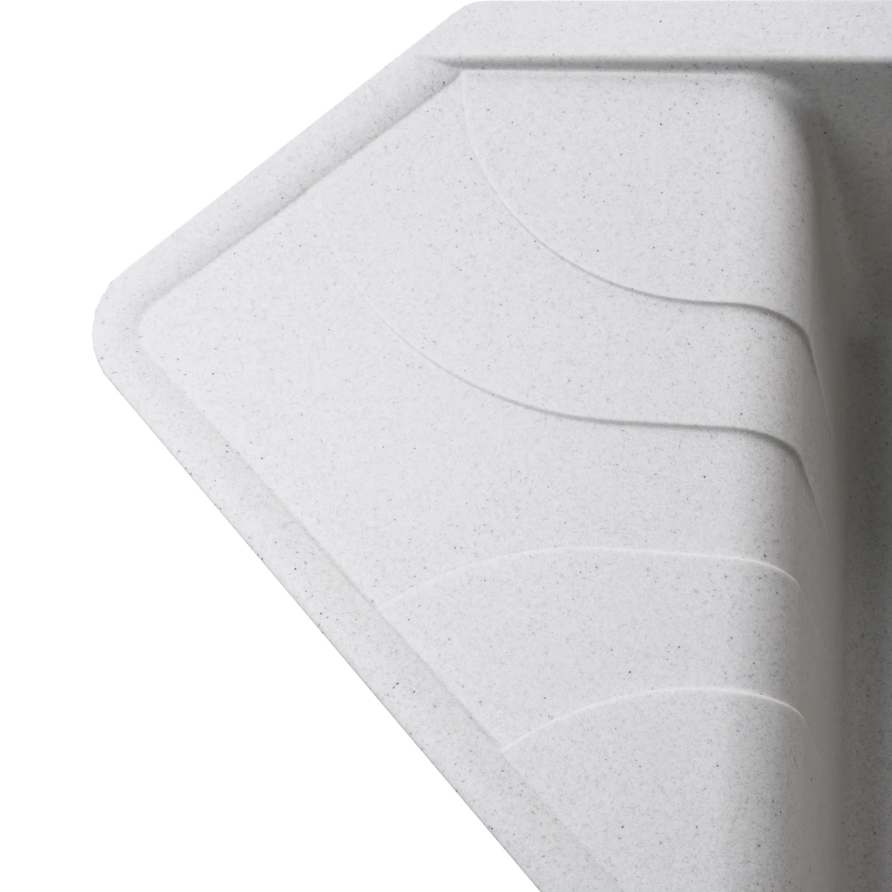 Мийка гранітна Globus Lux GARDA 1000х500 мм Перлинний (04000062) - фото 5