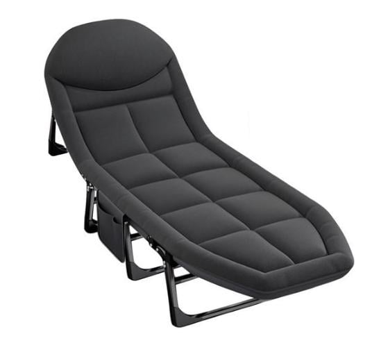 Раскладушка Trizand с матрасом 200x65x30 см 150 кг Серый (2982695701)