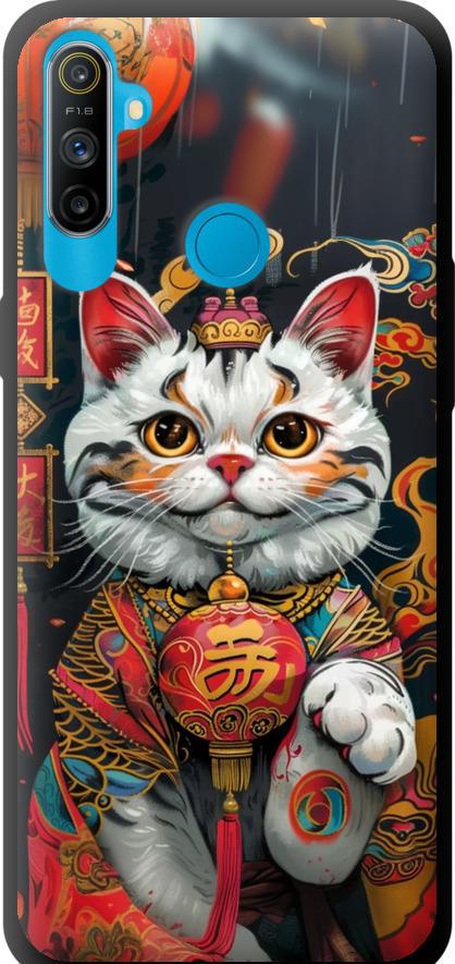 Чехол на Realme C3 China Cat v2 (6135b-1889-42517) Чехол на Realme C3 China Cat v2 (6135b-1889-42517)