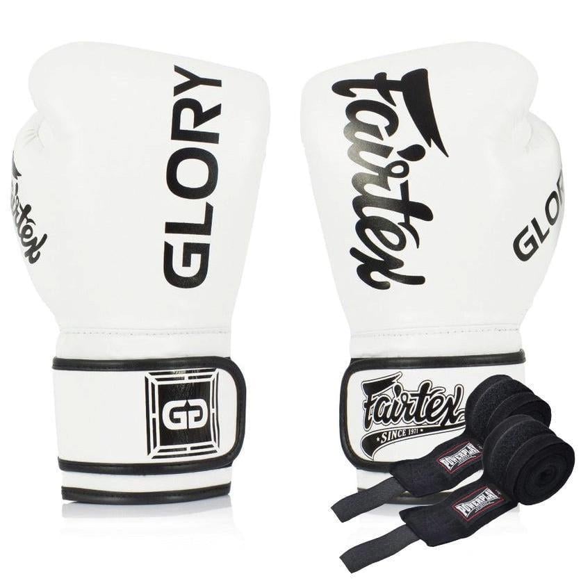 Боксерские перчатки FAIRTEX BGVG1 10 бинтов бинтов в комплекте White (3019820650)