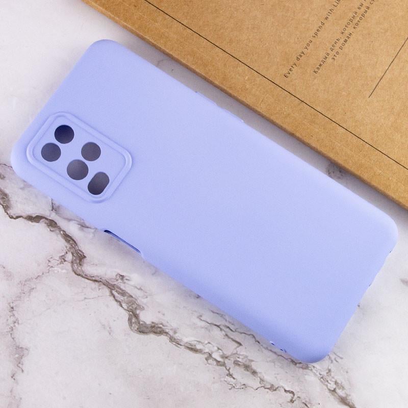 Протиударний чохол Silicone Cover Lakshmi Full Camera (A) для Oppo A54 4G Бузковий/Dasheen - фото 4