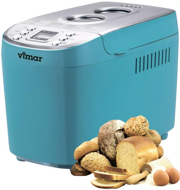 Хлібопічка VIMAR VBM 729 1500 г 850 Вт 15 програм Бірюзовий (27675321) - фото 6 Хлібопічка VIMAR VBM 729 1500 г 850 Вт 15 програм Бірюзовий (27675321) - фото 6