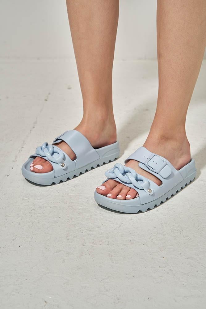 Шльопанці жіночі SOPRA р. 39 Блакитний (169820) - фото 3 Шльопанці жіночі SOPRA р. 39 Блакитний (169820) - фото 3