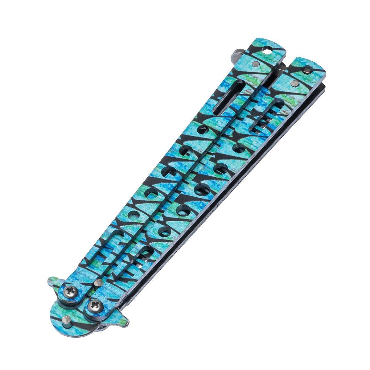 Нож бабочка расческа A1062 22х10 см (t7407) - фото 2 Нож бабочка расческа A1062 22х10 см (t7407) - фото 2