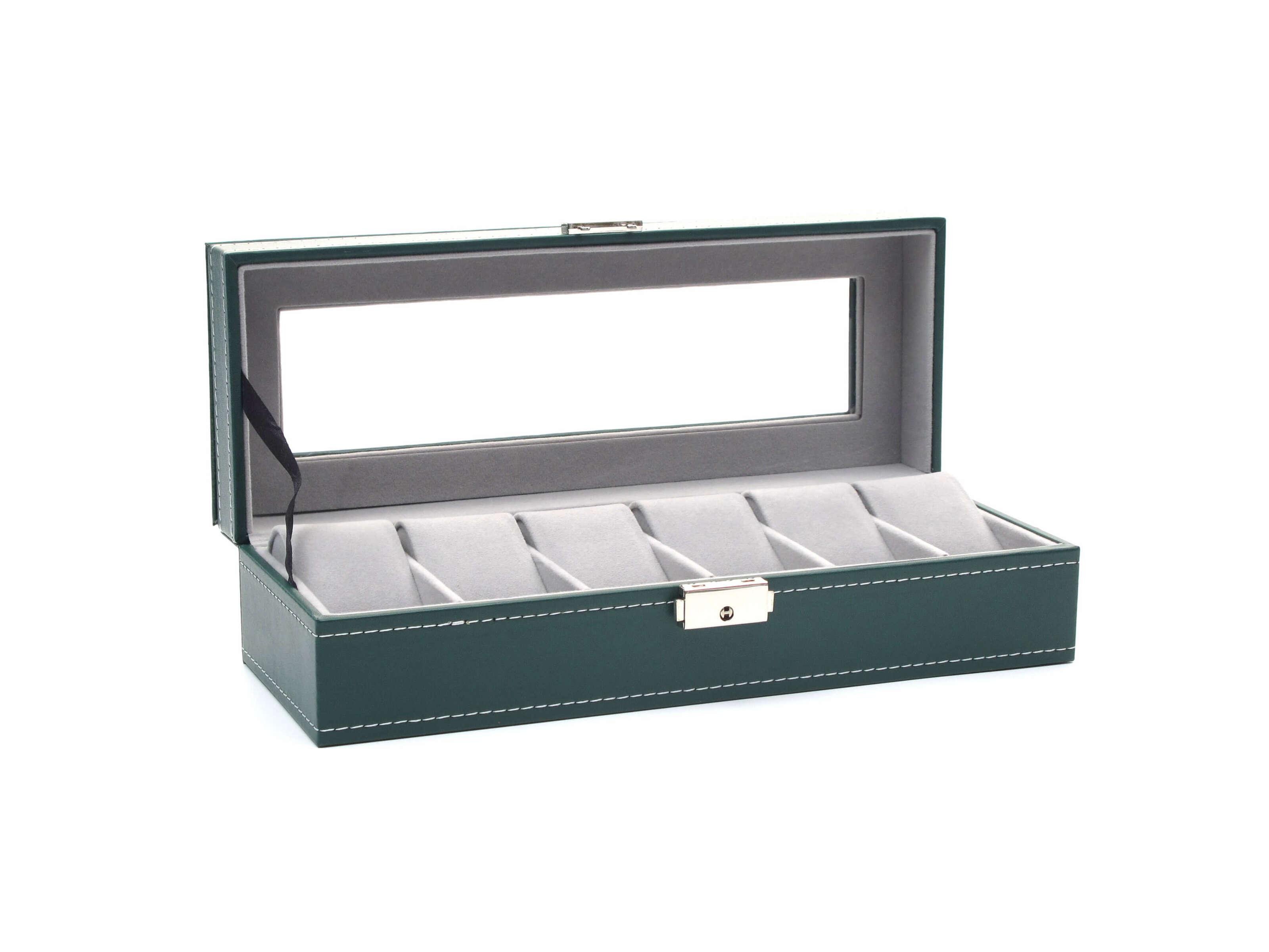 Шкатулка для хранения часов Craft 6PU.GN (23869704) - фото 4 Шкатулка для хранения часов Craft 6PU.GN (23869704) - фото 4