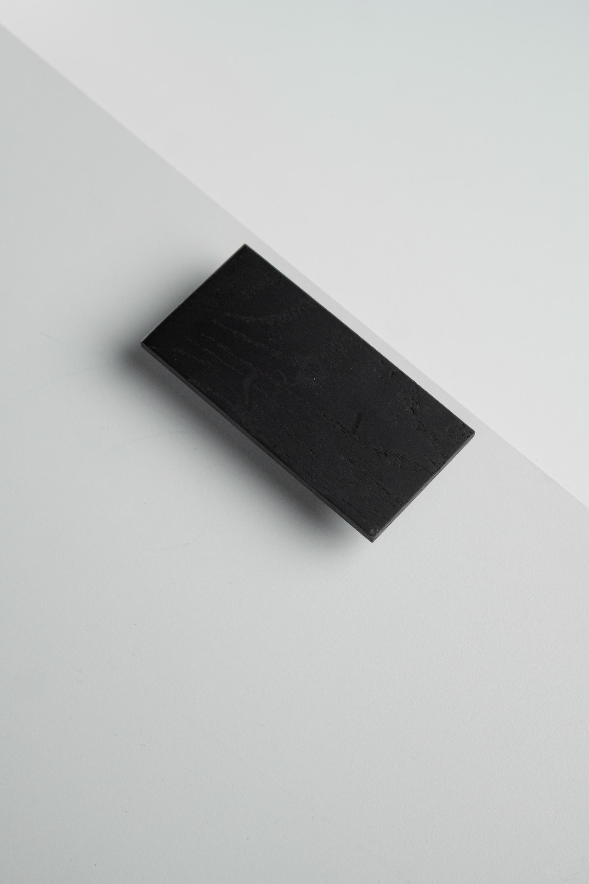 Меблева ручка із дерева Plato 110 мм Black - фото 5 Меблева ручка із дерева Plato 110 мм Black - фото 5