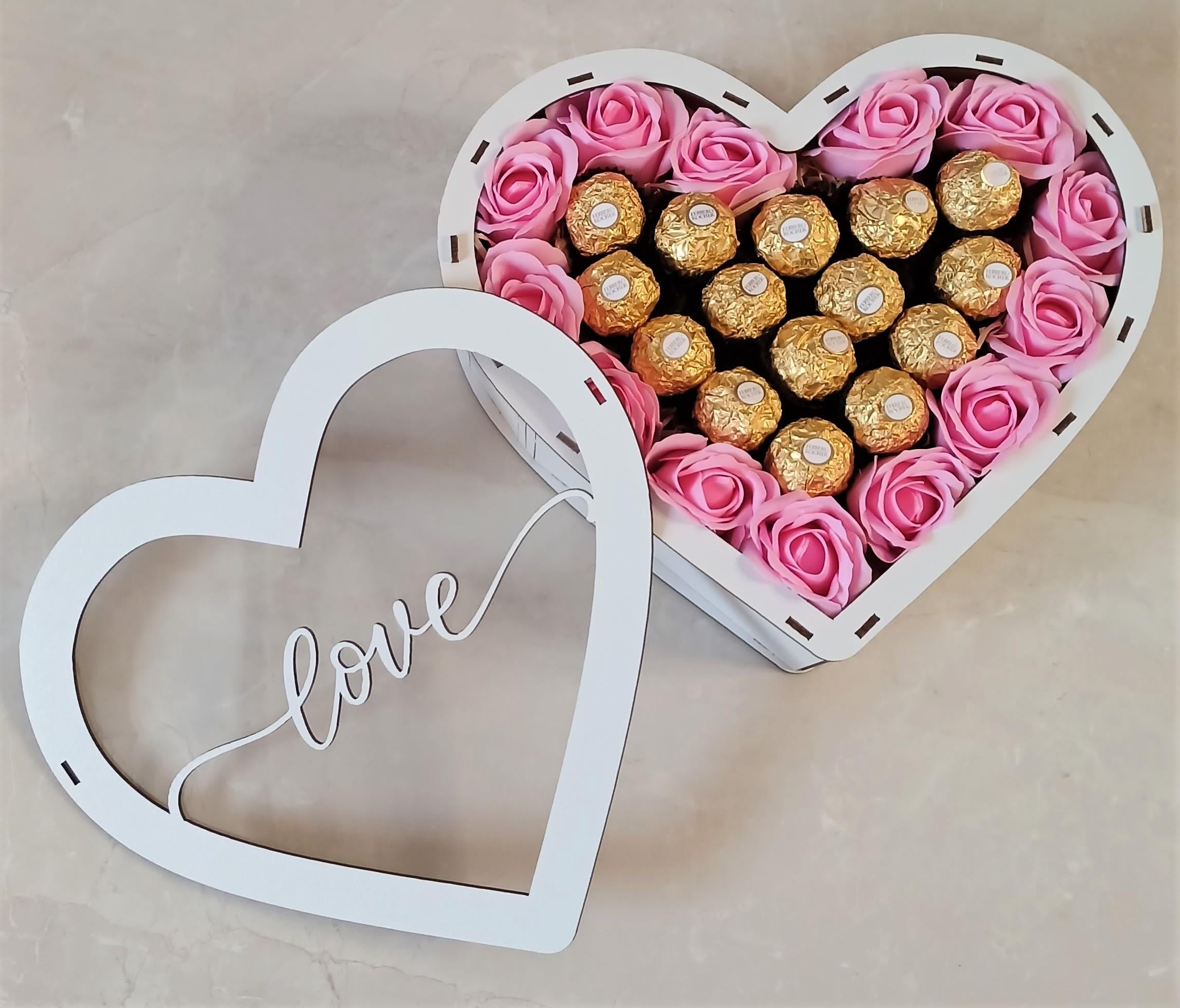 Подарочный бокс на 8 марта/День рождения Бокс Сердце Love (14536208)