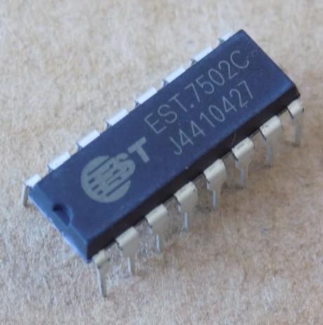 Микросхема EST7502C EST.7502C/DIP16 (28624)