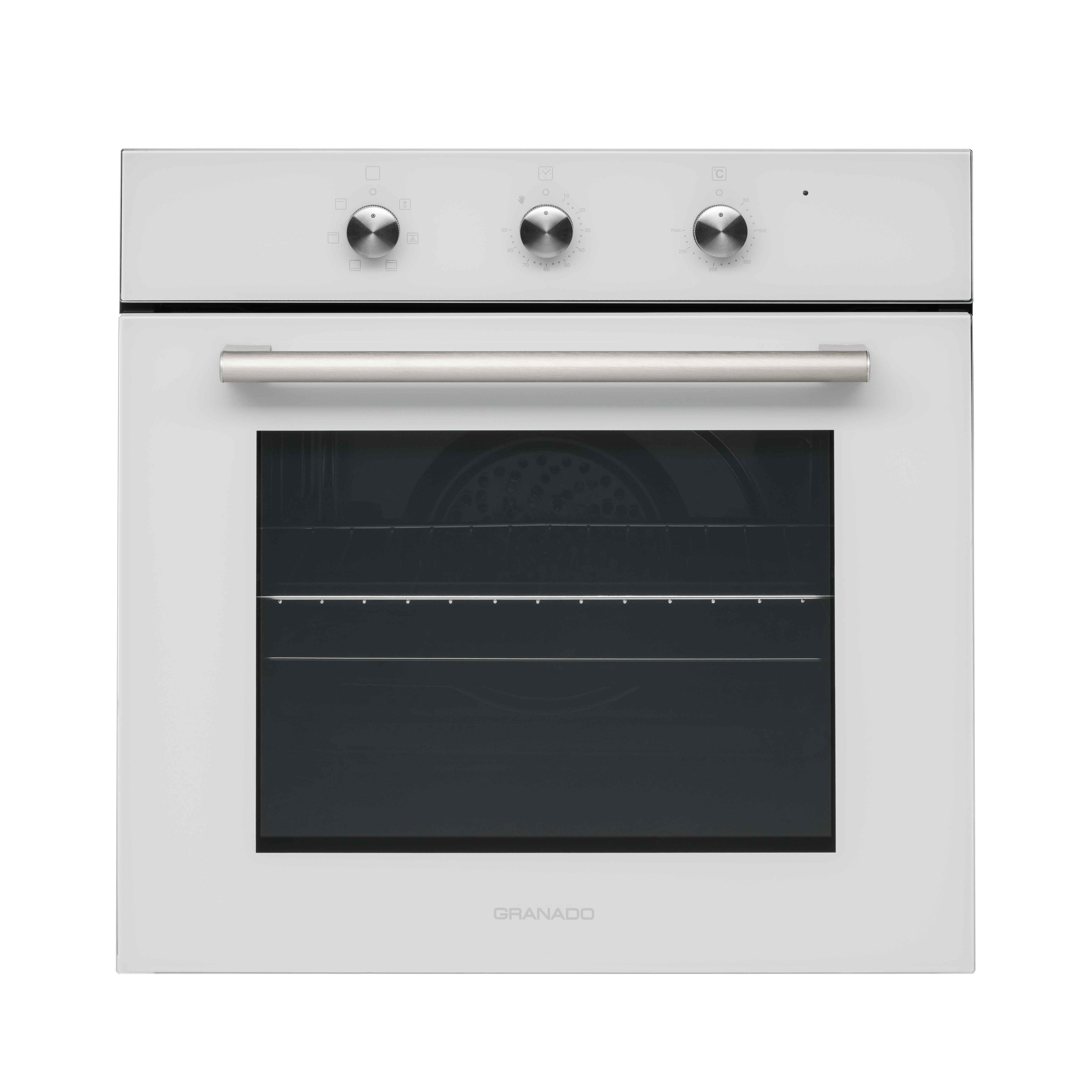 Комплект Granado духова шафа електрична GEO 62-0200 White та варильна поверхня газова GGH 62-104 White glass - фото 3 Комплект Granado духова шафа електрична GEO 62-0200 White та варильна поверхня газова GGH 62-104 White glass - фото 3