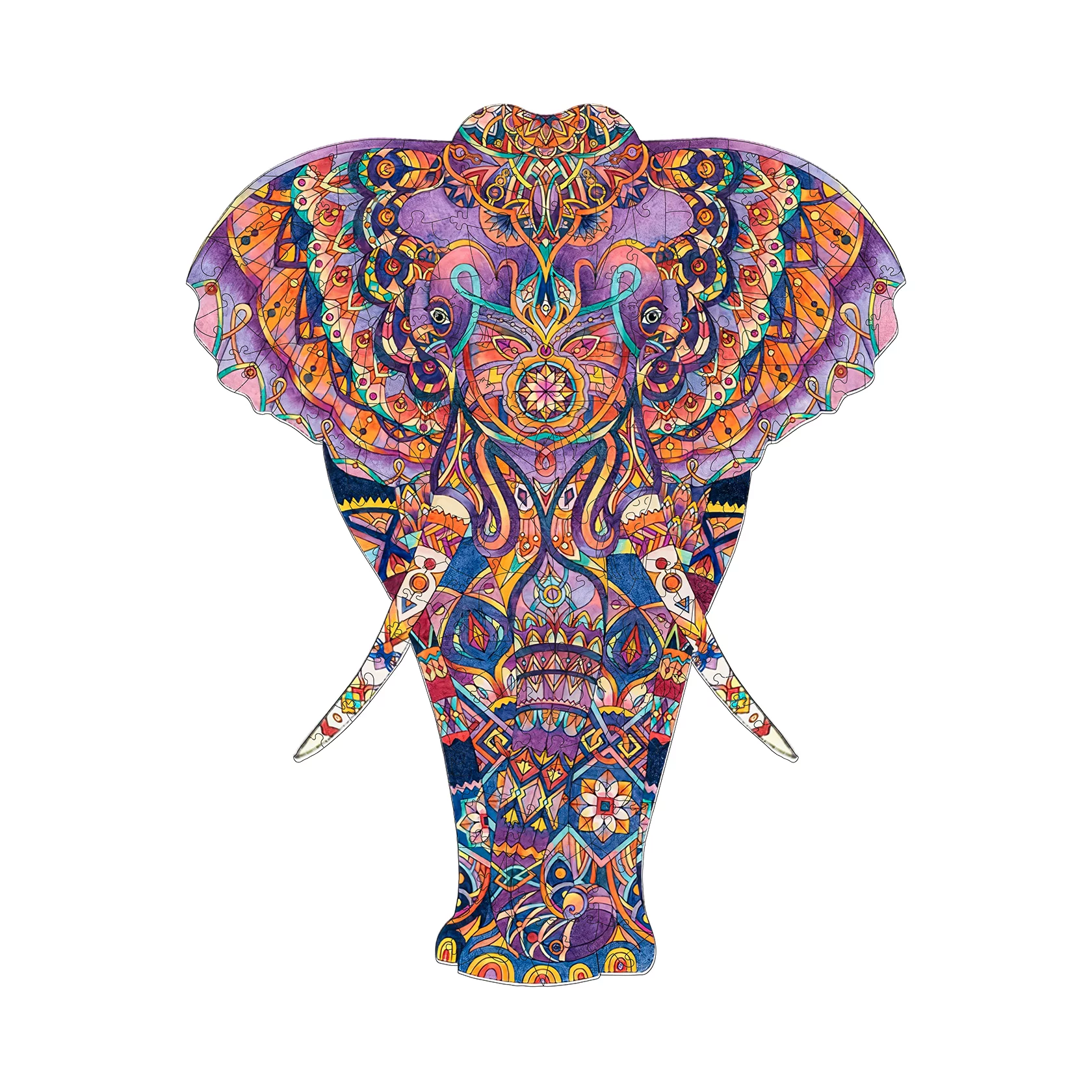 Пазл дерев'яний Слон Благополуччя А5 (1167-3)