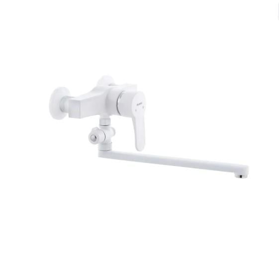 Смеситель для ванны PLAMIX Mario-006 White (PM0560)