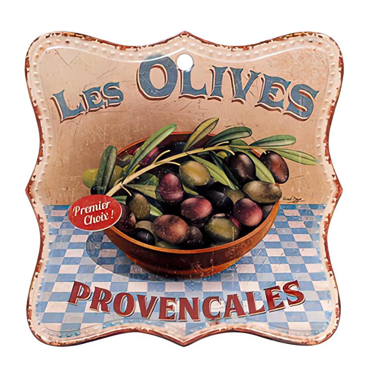 Подставка под горячее квадратная BonaDi 20 см Olives 4 (858-528)