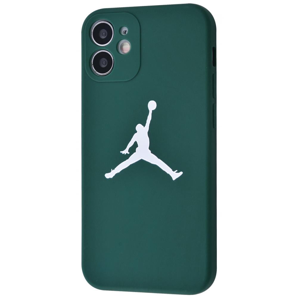Чехол PRC Brand Picture case TPU для iPhone 12 mini Jordan Dark Green