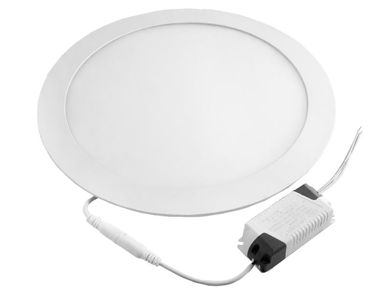 Світильник світлодіодний врізний Downlight 24 Вт 2700К круглий (1026)