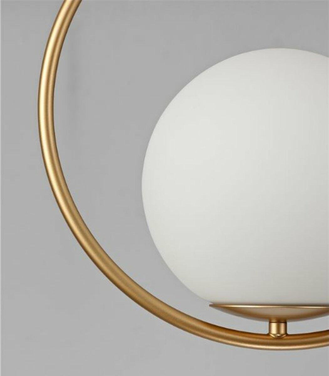 Підвісний світильник Sirius з круглим металевим каркасом під одну лампу Е27 Бронзовий (Ш 2003/1AB) - фото 5