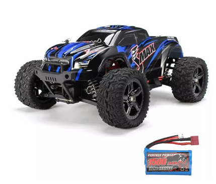 Машинка на радиоуправлении Remo Hobby 1631 S max 1/16 4WD Monster S Truck Blue - фото 4 Машинка на радиоуправлении Remo Hobby 1631 S max 1/16 4WD Monster S Truck Blue - фото 4