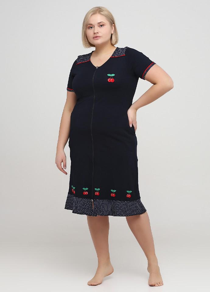 Халат Wild Love 2XL Синий (81456)