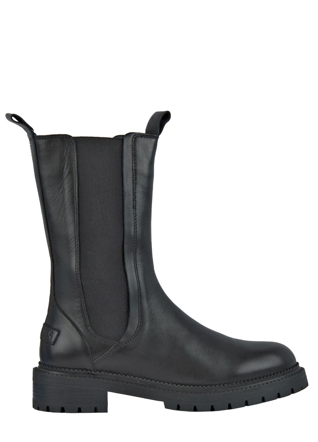 Ботинки челси женские Shabbies кожаные р. 38 Черный (FS00030-02)