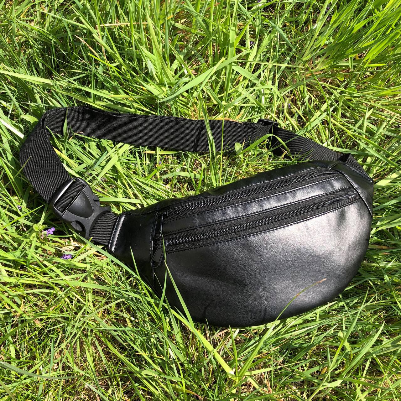 Сумка на пояс из эко-кожи Черный - фото 28 Сумка на пояс из эко-кожи Черный - фото 28