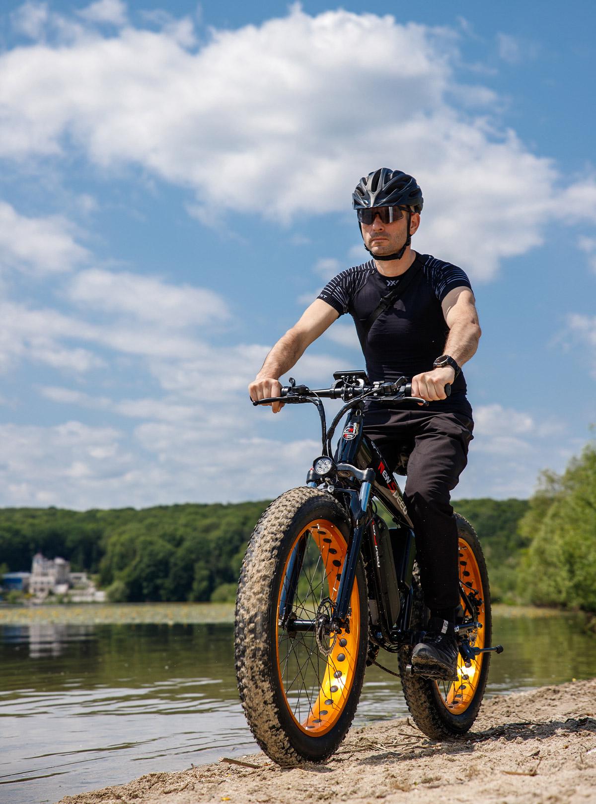ᐉ Электровелосипед Fatbike 8818 New Speed 1000 W 48 V 12,5 Ah с ...