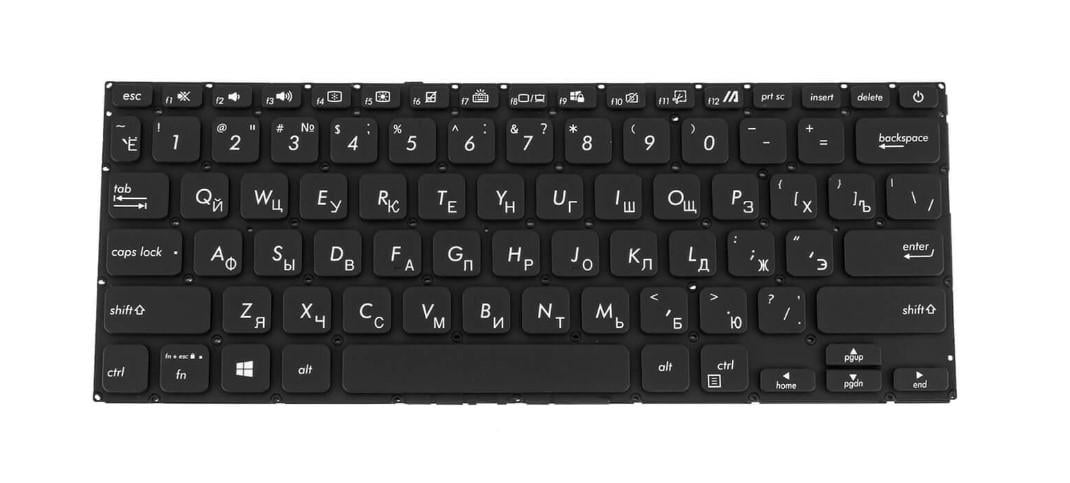 Клавиатура для ноутбука Asus M409BA с подсветкой клавиш (0KNB0-260CRU00)