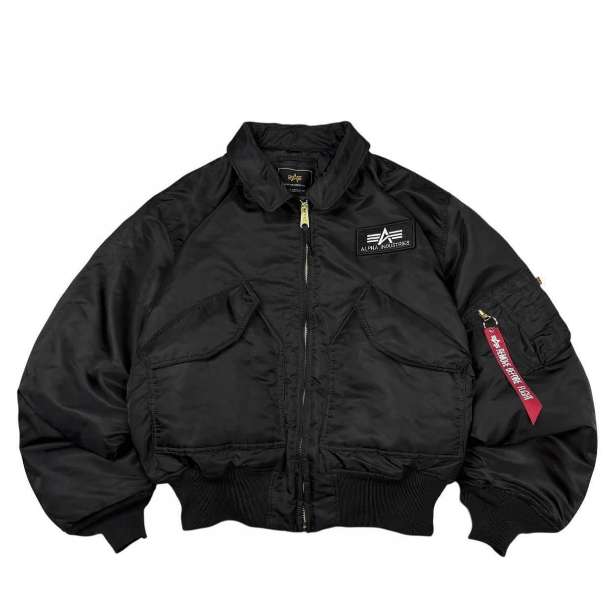 Бомбер Alpha Industries CWU-45 Black M (34121134)