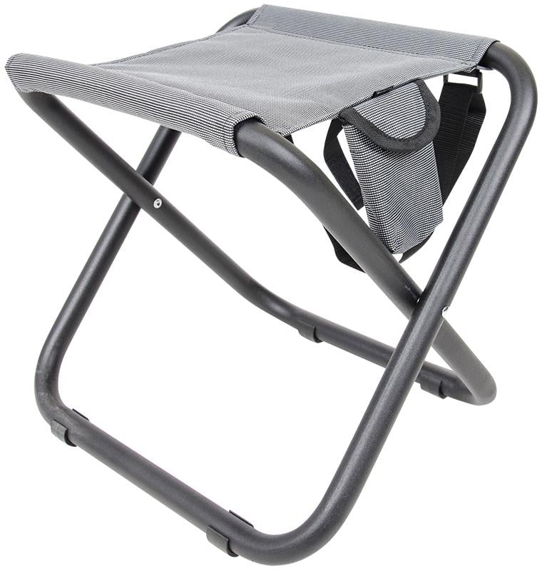 Стілець туристичний розкладний посилений Vitan Fisherman D25 до 120 кг Grey Melange (784780052)
