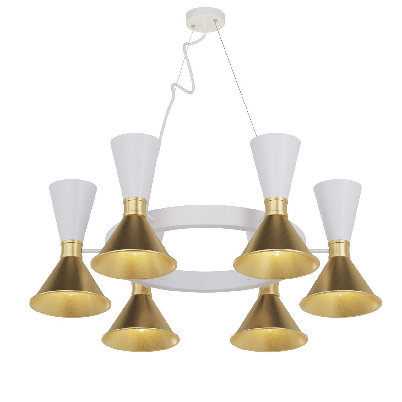 Люстра Pikart Lights Dualight C 25352 Золотой/Белый (1692308288)