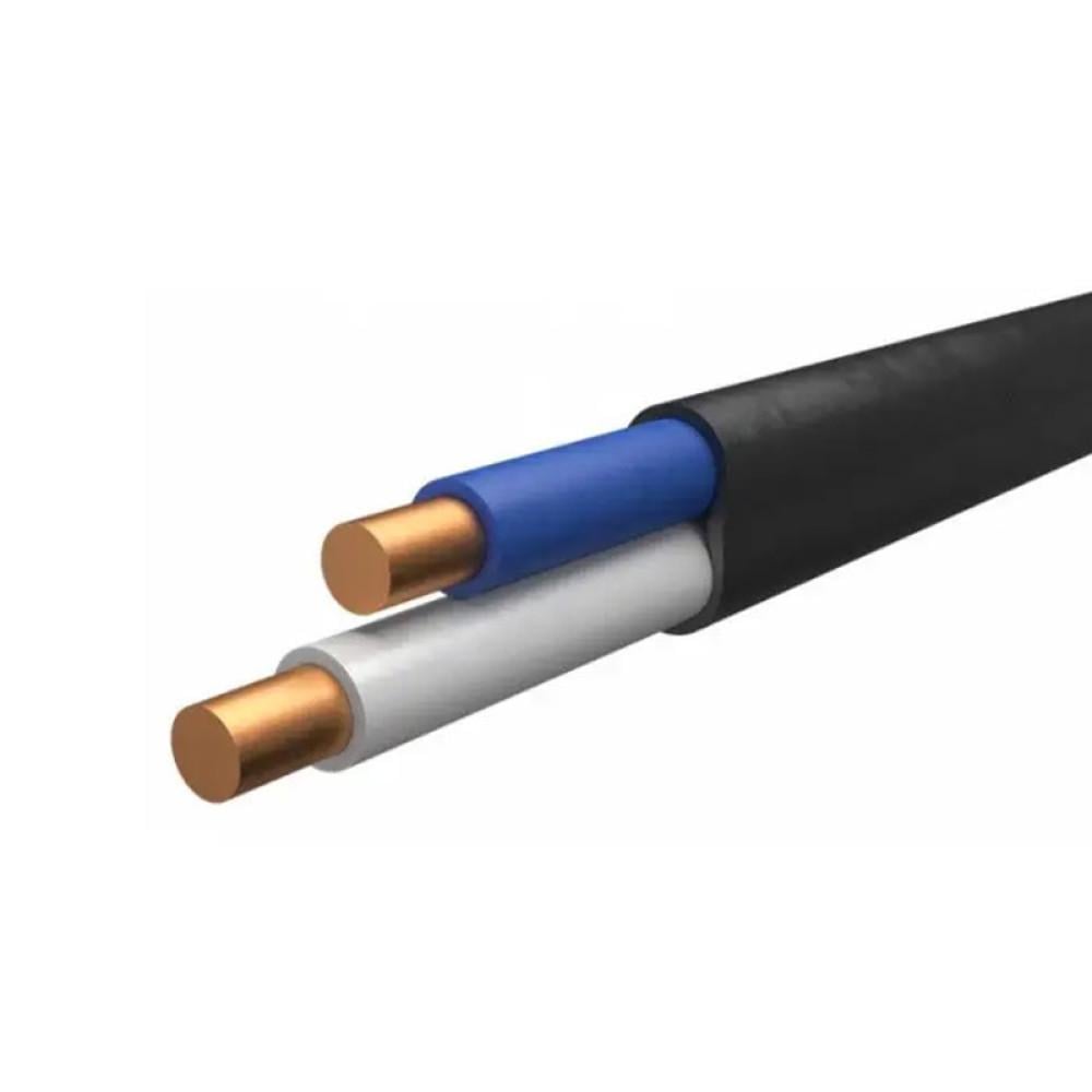 Кабель мідний Каблекс Україна ВВГнгд жорсткий двожильний-однодротовий плаский 2х4 мм2 (1372484-1C)