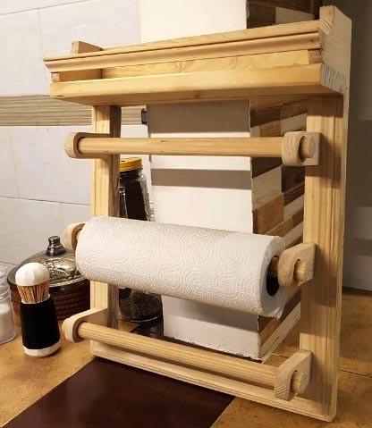 Диспенсер кухонный из дерева Балви 3 Бланже (ДСК-301801)