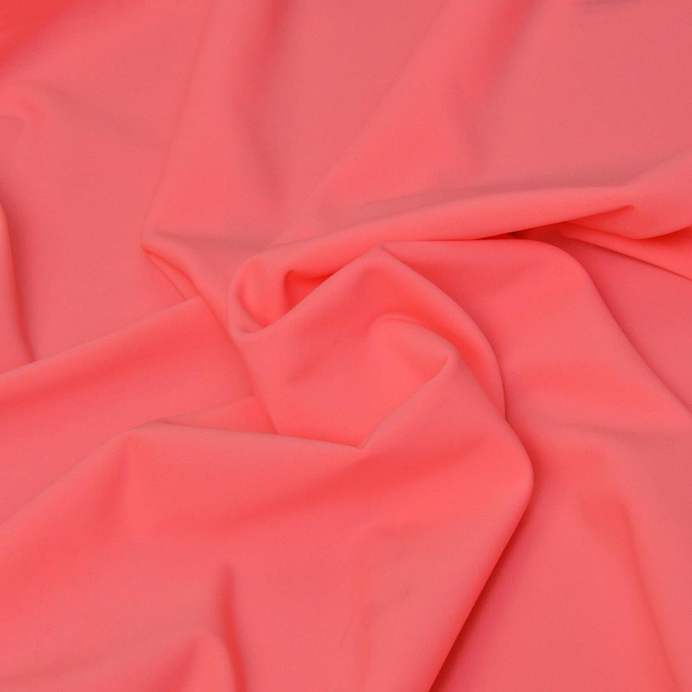 Ткань трикотаж Бифлекс матовый 194 гр/кв.м Светлый коралл (20036)