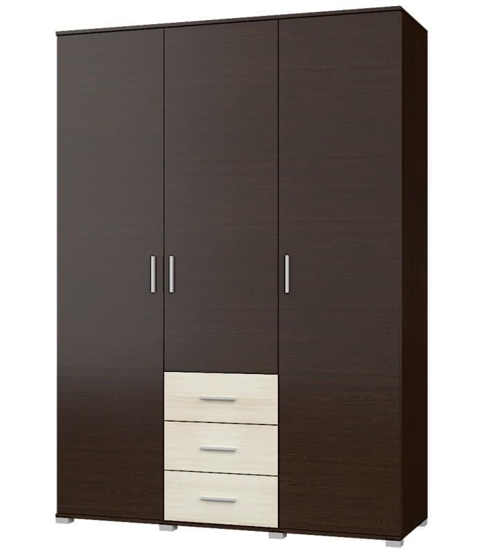 Шафа велика розпашна Еверест Бриз ШП-5 Венге/Дуб молочний