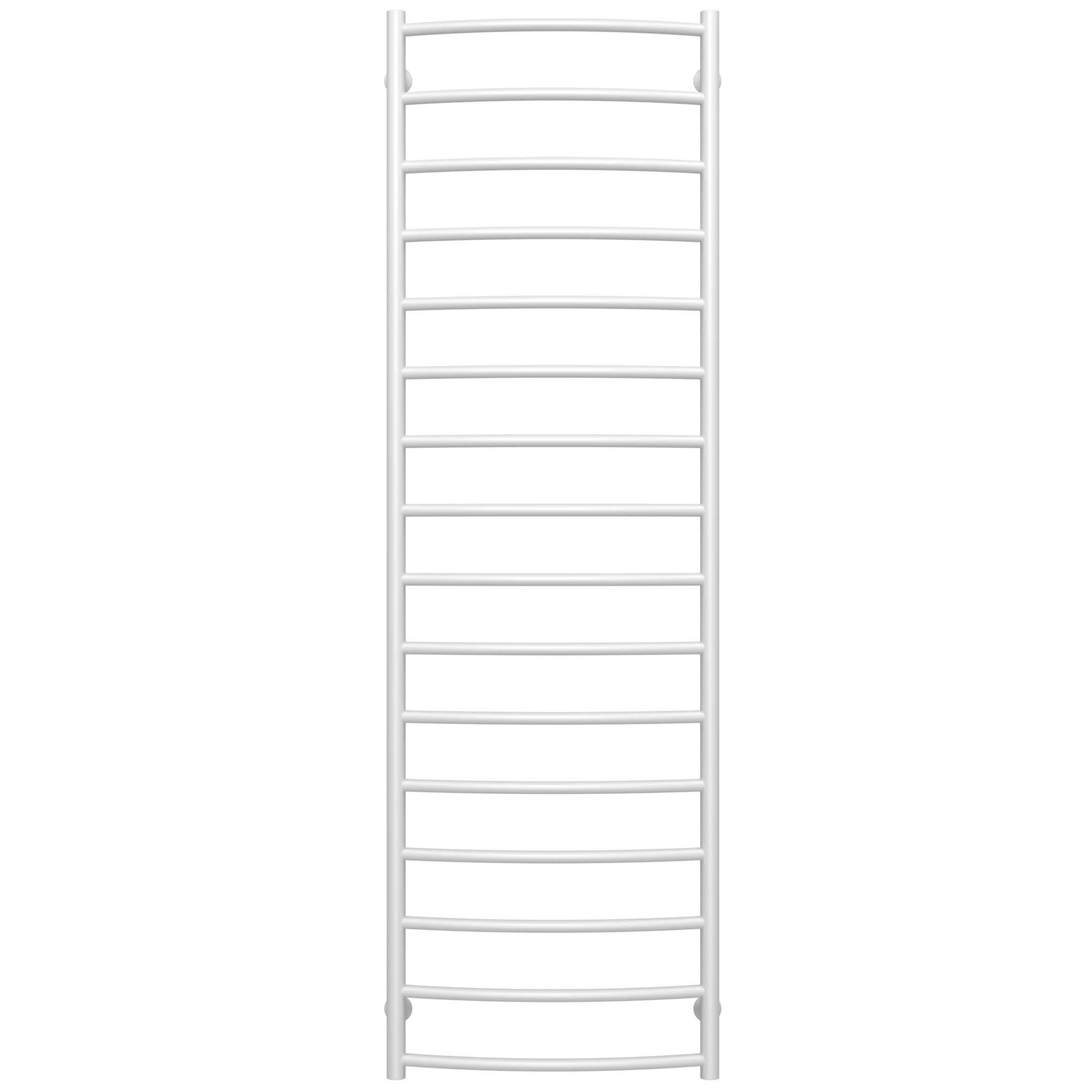 Полотенцесушитель водяной Deffi Классик П16 нижнее подключение нержавеющая сталь 500х1700 мм Белый (C.DK.170.50.16.W.A)