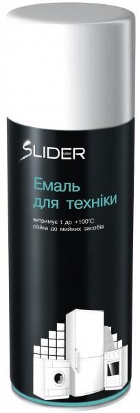 Фарба для побутової техніки Lider 400 мл аерозоль Білий - фото 2