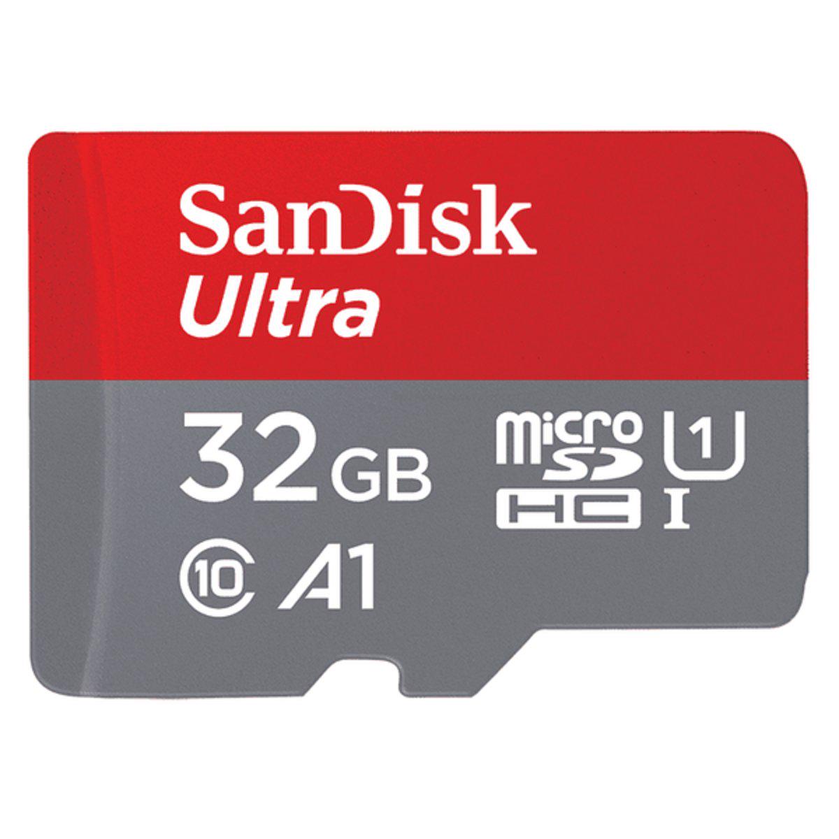 Карта памяти SanDisk Ultra class 10 A1 120 Mb/s 32 Gb