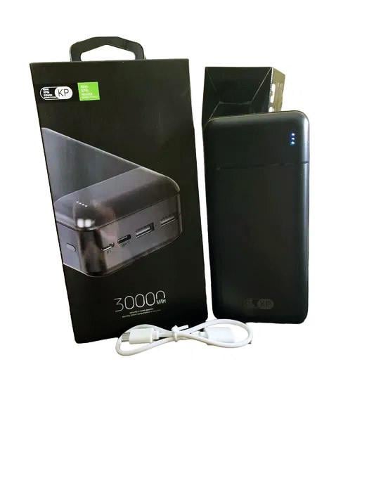 Повербанк King Power KP35 2xUSB 30000 mAh Black (3_02404) - фото 7