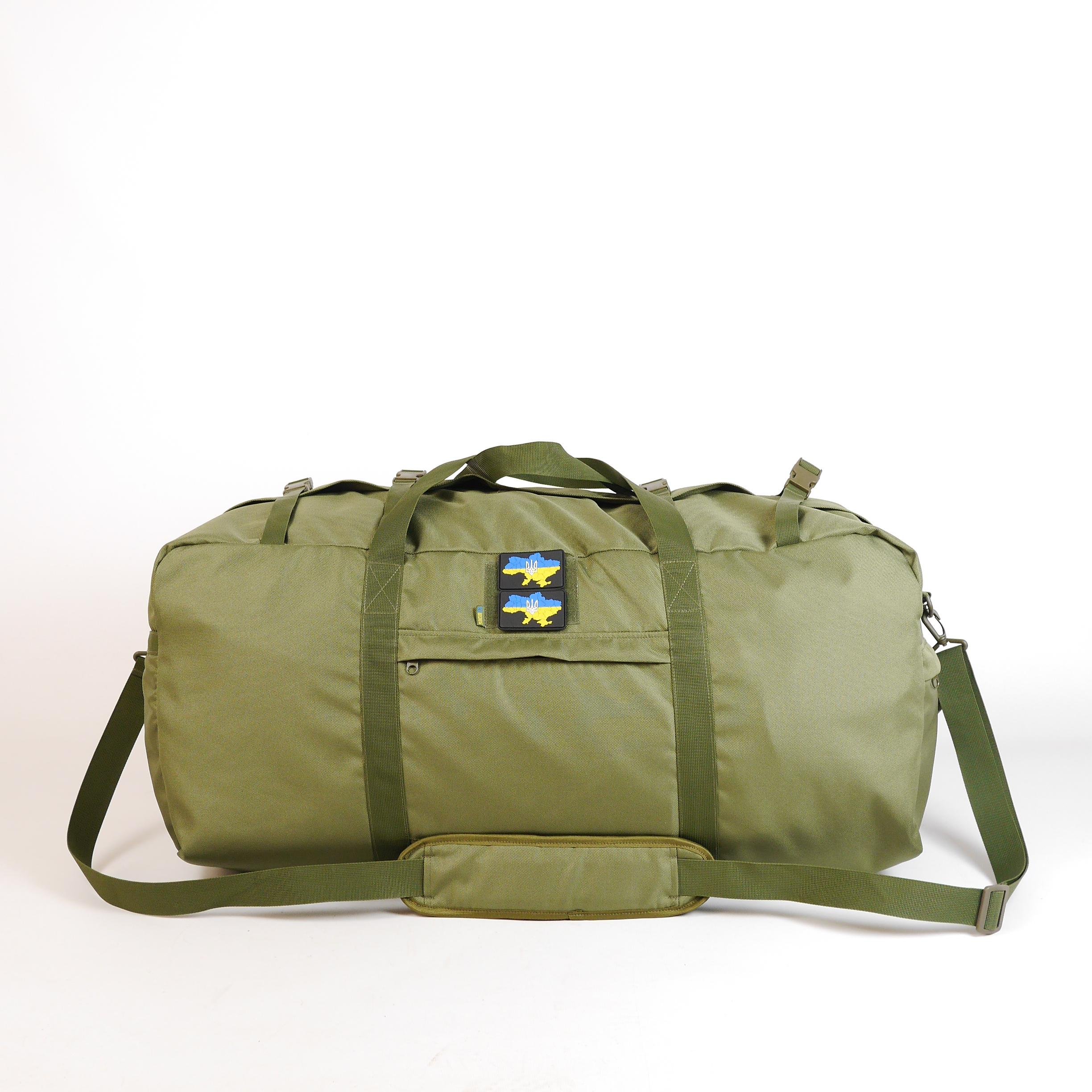 Сумка армійська KIBORG MILITARY BAG дорожня 130 л Оlive (10063002) - фото 2 Сумка армійська KIBORG MILITARY BAG дорожня 130 л Оlive (10063002) - фото 2