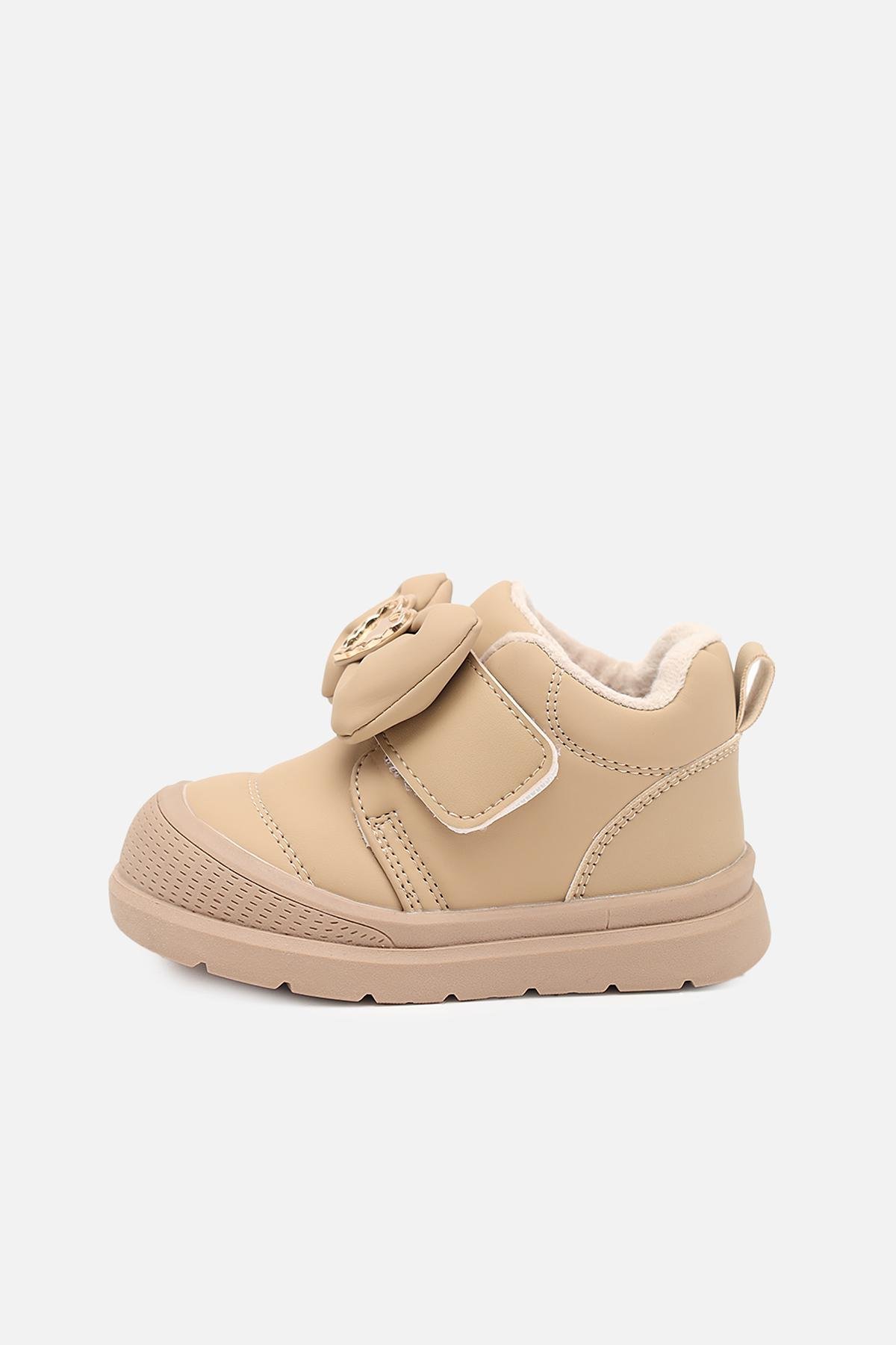 Ботинки детские демисезонные ЦБ-00277674 для девочки р. 23 Бежевый (29085830)