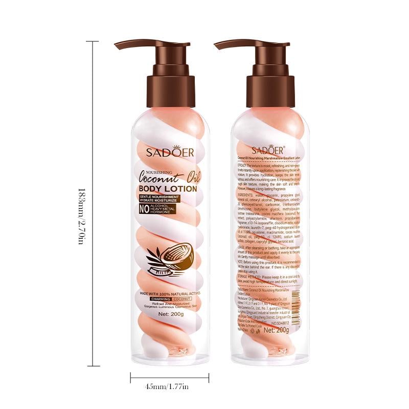 ᐉ Лосьон для тела SADOER Coconut Oil Body Lotion 200 мл (0306011